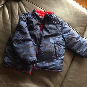 Reversible kids jacket